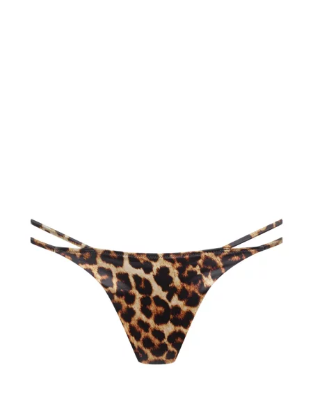 Bikini Maison Close cu imagine cu model leopard maro