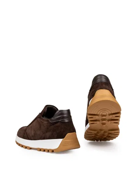 Замшеві Кросівки повсякденні Alex Bell коричневий