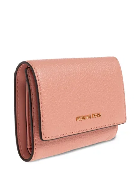 Portofel Michael Michael Kors zdrențuiți din piele roz