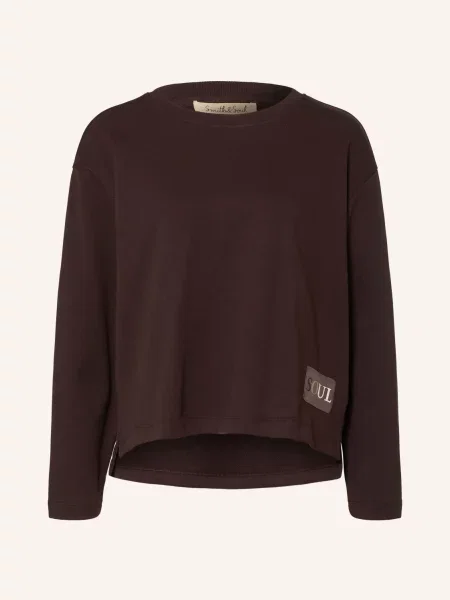Smith & Soul Bluza Boxy braun