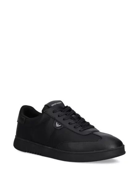 Sneakerși Emporio Armani negru