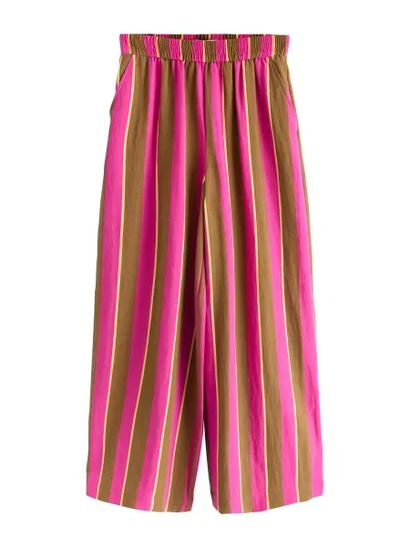 Next Pantaloni ciocolatiu roz galben