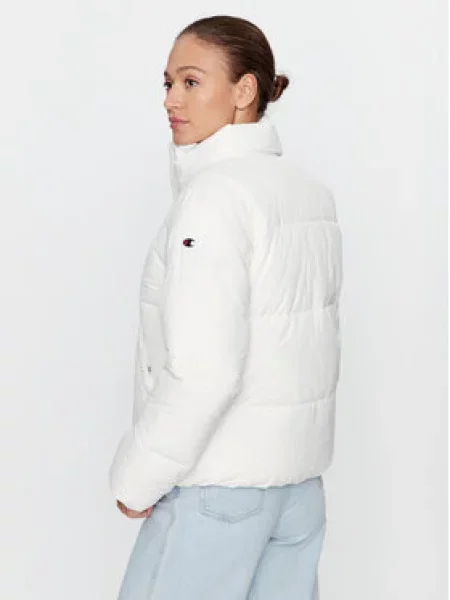 Champion Demisezoninė striukė Jacket Écru Custom Fit
