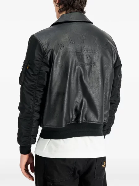 Geacă bomber Alpha Industries negru