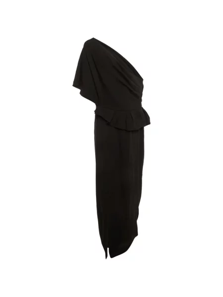 Rochie maxi Paule Ka cu un umăr gol negru