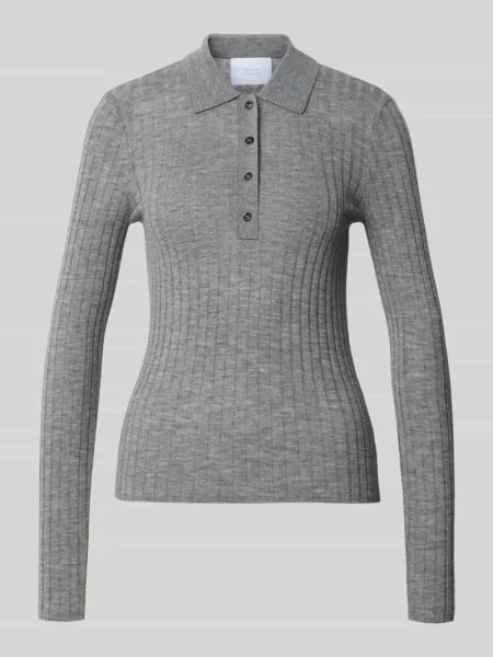Koszulka henley z wełny Style Icon Collection