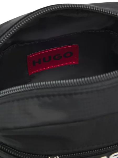 Geantă Hugo cu autograf negru