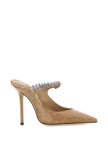 Papuci tip mules Jimmy Choo cu imagine