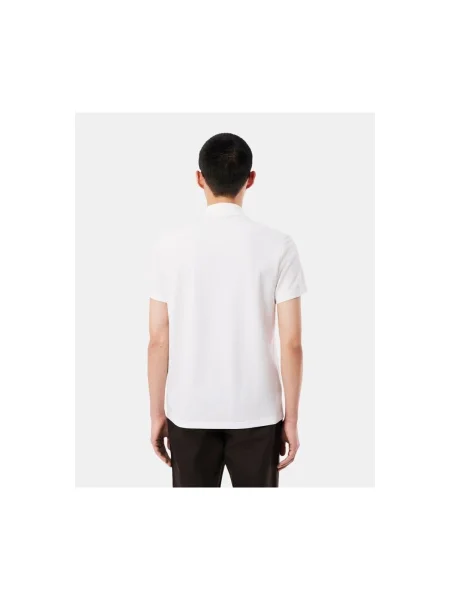 Tricou polo Lacoste alb