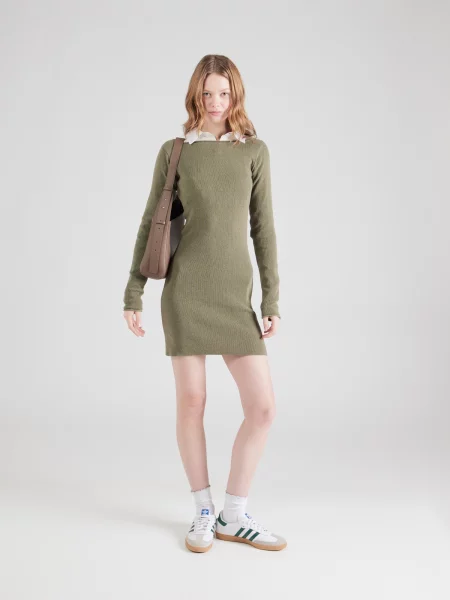 STUDIO SELECT Rochie tricotat Kasha kaki