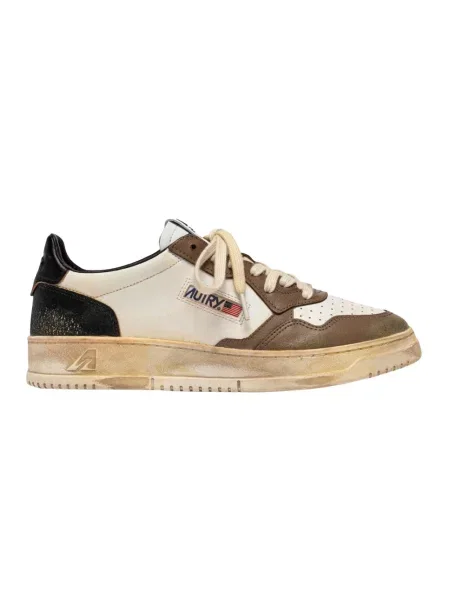 AUTRY Sup Vint sneakersy na platformie skórzane