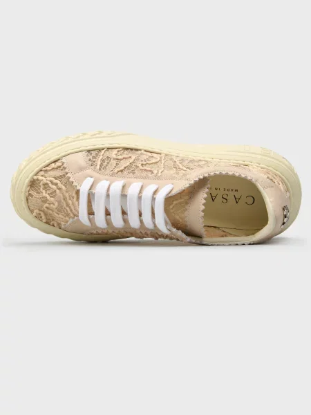 Кеды Casadei розовые