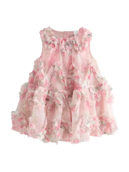 Next Rochie crem roz