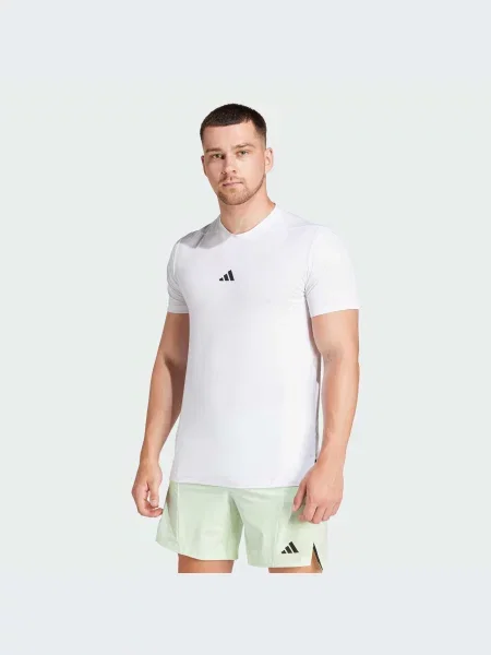 Adidas Футболка спортивна Перероблений білий