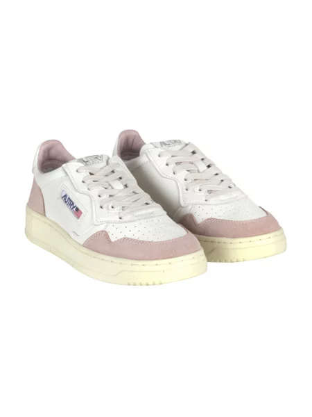 Sneakersy Autry biznesowe białe