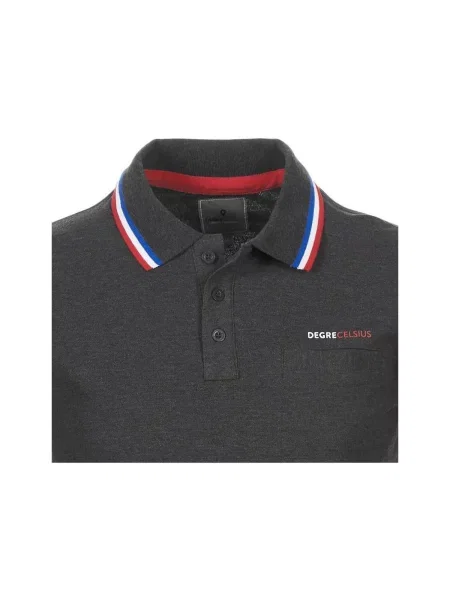 Polo majica Degré Celsius siva