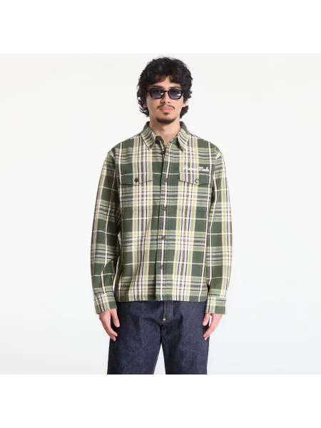 Кариран карирана риза Human Made зелено