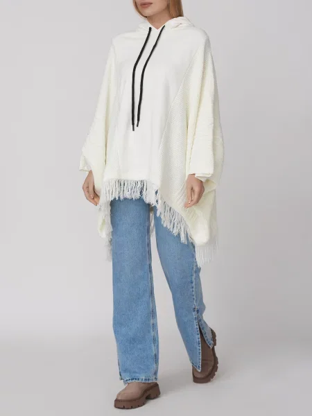 Пончо J.b4 Just Before біле