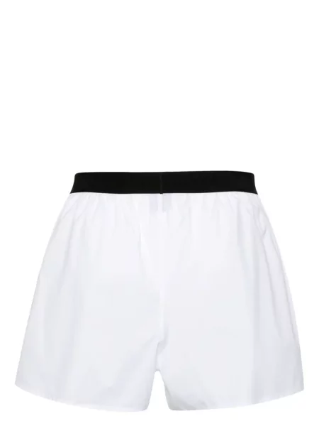 Szorty Tom Ford z logo białe