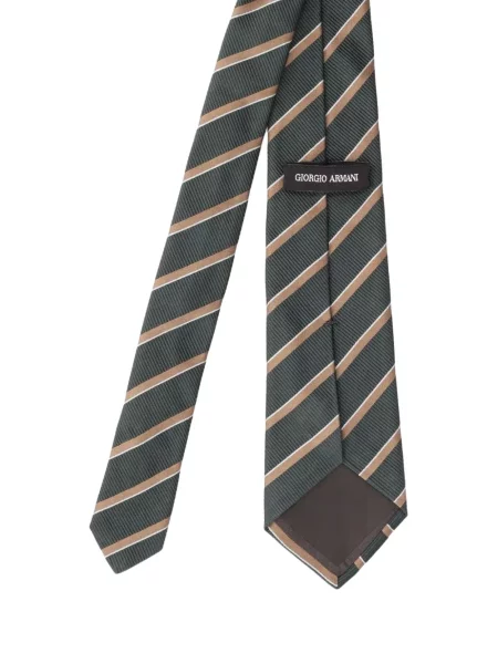 Cravată Giorgio Armani de mătase verde