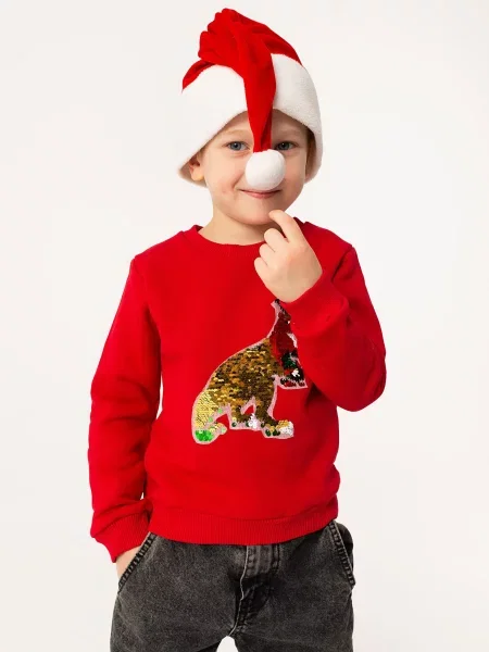 Дитячий Світшот YUMSTER червоний