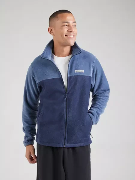 Geacă Columbia din fleece albastru