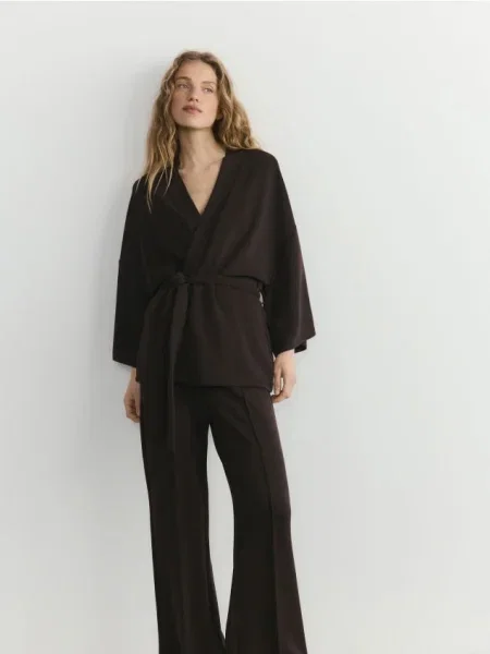 Ремінь Reserved для бігу коричневий