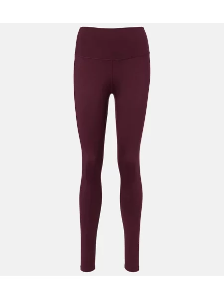 Leggings Varley cu talie înaltă bordo