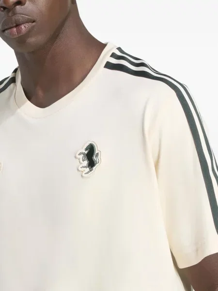 Pantaloni scurți Adidas cu șireturi din dantelă cu dungi maro