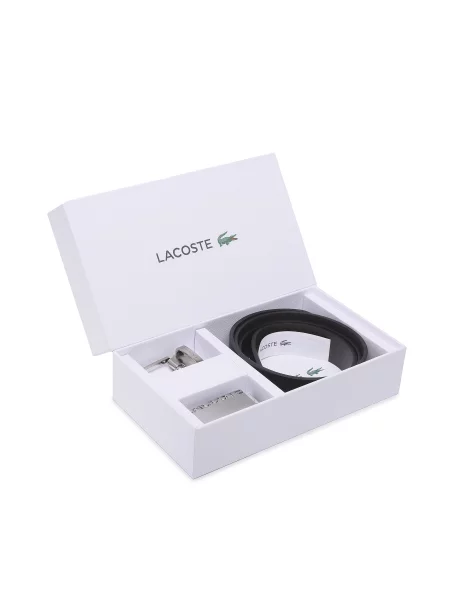 Ремінь Lacoste чорний