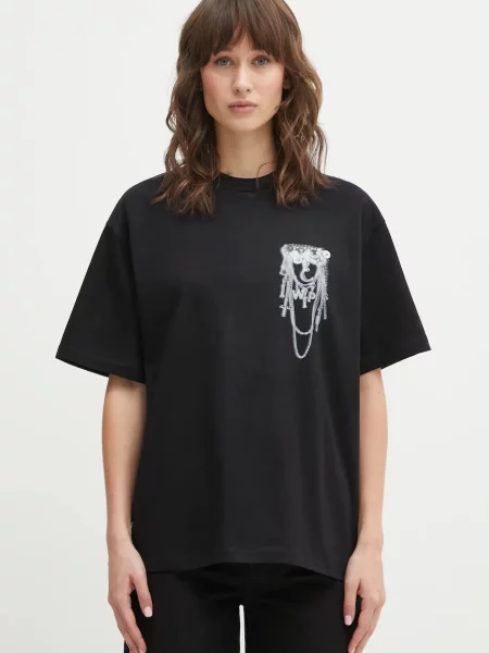 Carhartt WIP tricou din W SS Inverted Charm T-Shirt negru