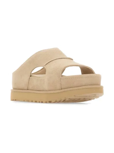 Klapki Ugg zamszowe beżowe