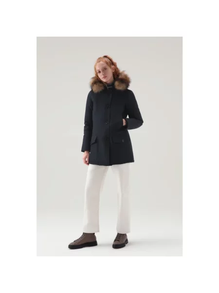 Parka Woolrich niebieska