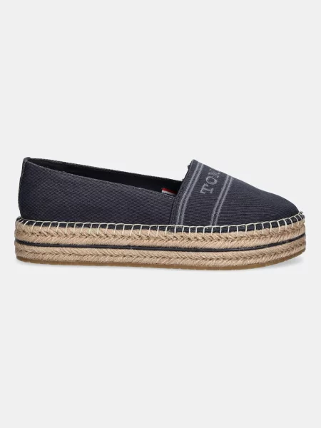 Espadryle Tommy Hilfiger granatowe