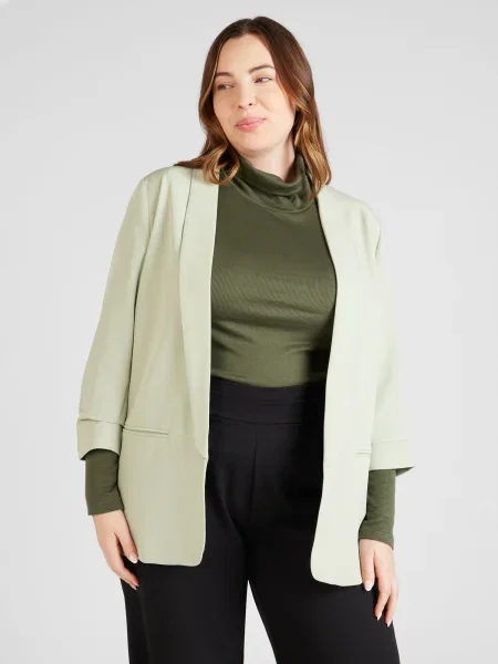 ONLY Carmakoma Blazer ELLY pastelno zelena