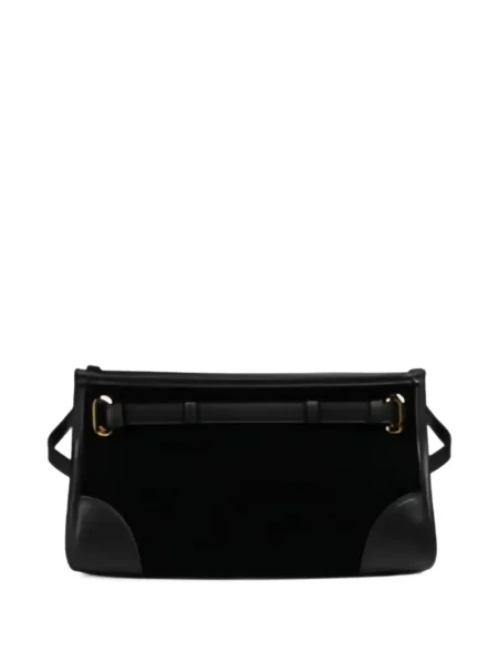 Τσάντα shopper Christian Lacroix με αγκράφα μαύρο
