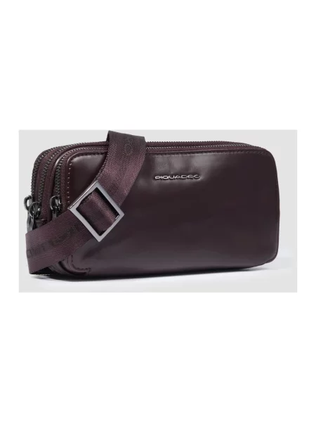 Torba Piquadro skórzana brązowa