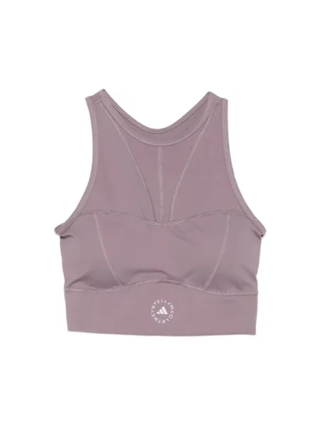 Top sportowy Adidas By Stella Mccartney różowy
