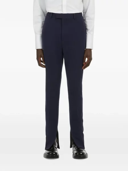 Pantaloni Ferragamo albastru