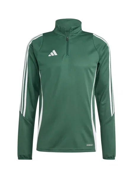 ADIDAS PERFORMANCE Športna majica Tiro temno zelena bela