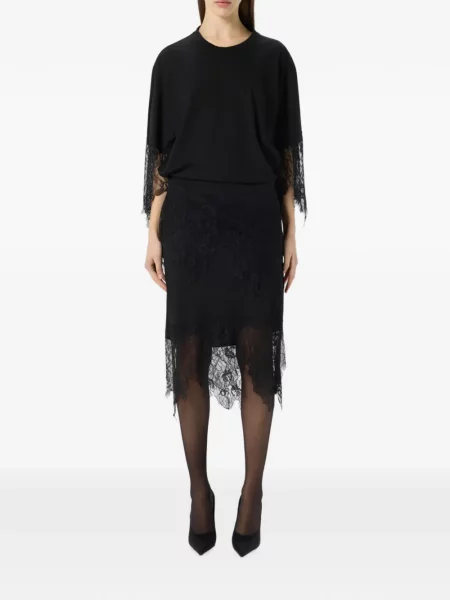 Rochie midi Blumarine din jerseu negru