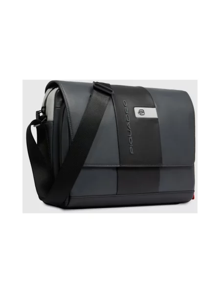 Torba na laptopa Piquadro szara
