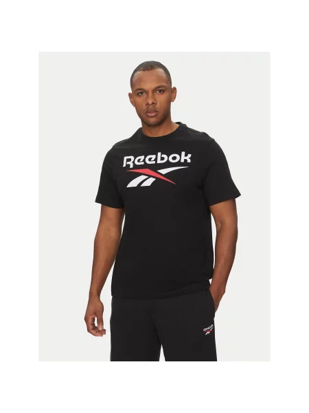 Reebok Majica Regular Fit črna