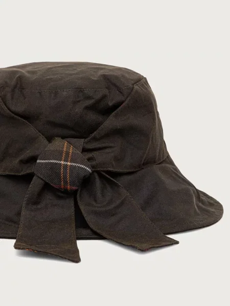 Barbour pălărie pentru femei din verde