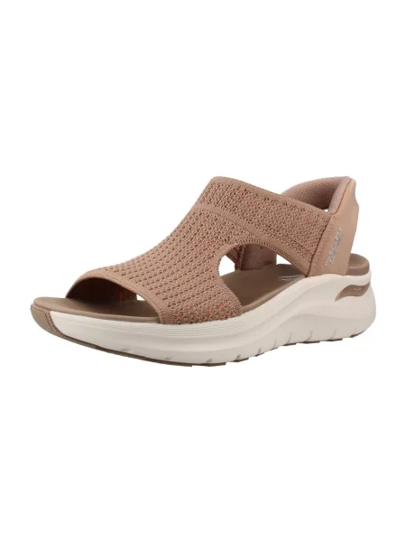 Pantofi Skechers maro