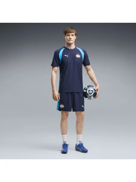 PUMA szorty treningowe PSV Eindhoven Akcesoria S niebieski