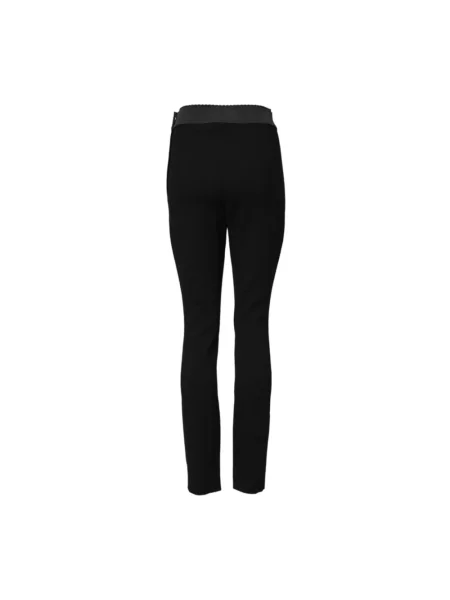 Spodnie Dolce And Gabbana ze stretchu czarne