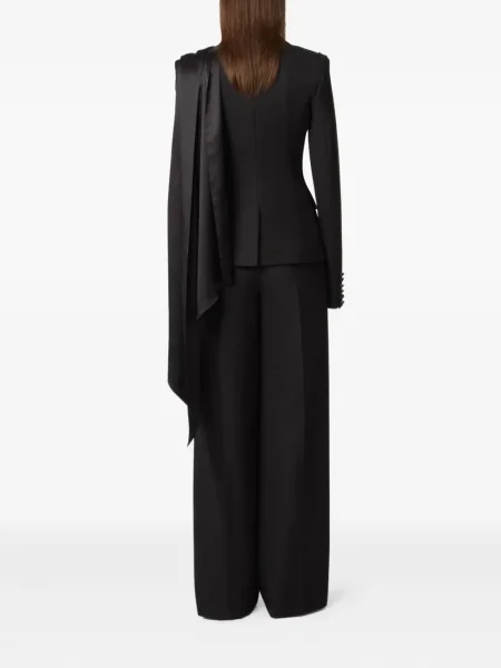 Sacou Nina Ricci drapate negru