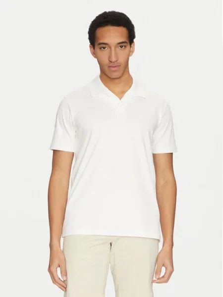 Calvin Klein Tricou polo alb