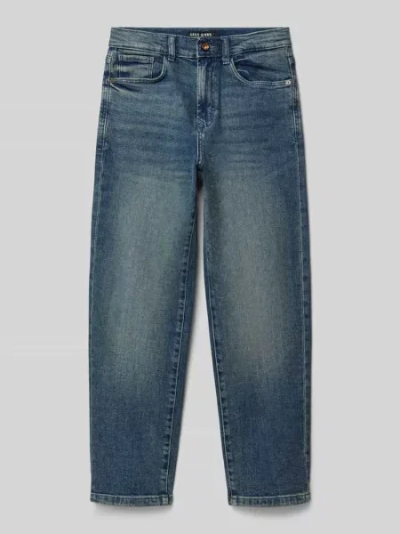 Jeansy o prostym kroju z naszywką z logo model Garwell' Cars Jeans niebieskie